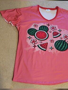 Disney inspired Watermelon Tunic Top, Women